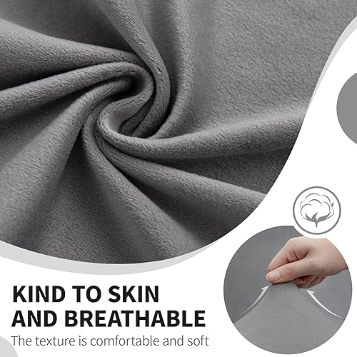 Miniatura 5 de HDCAXKJ Fundas para sofá modular reclinable, de terciopelo en forma de L, lavable, elástica, suave, con parte inferior elástica antideslizante (5