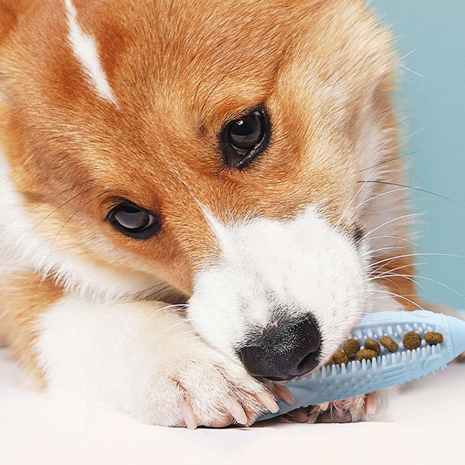 Juguetes interactivos para perros para el aburrimiento | mordedor multifuncional de silicona para cachorros, juguetes de enriquecimiento de perros resistentes a las mordeduras, alime
