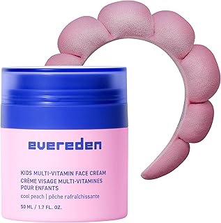 Evereden Crema facial para niños: melocotón f...