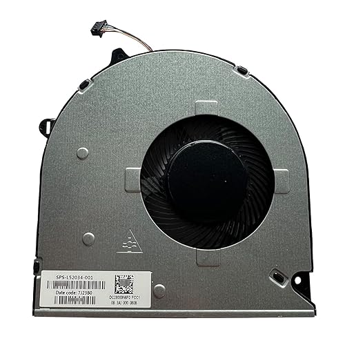 L52034-001 Cooling Fan for HP 255 G8 256 G8 255 G9 Notebook - CPU Cooling Fan Compatible with HP ProBook 255/256 Series