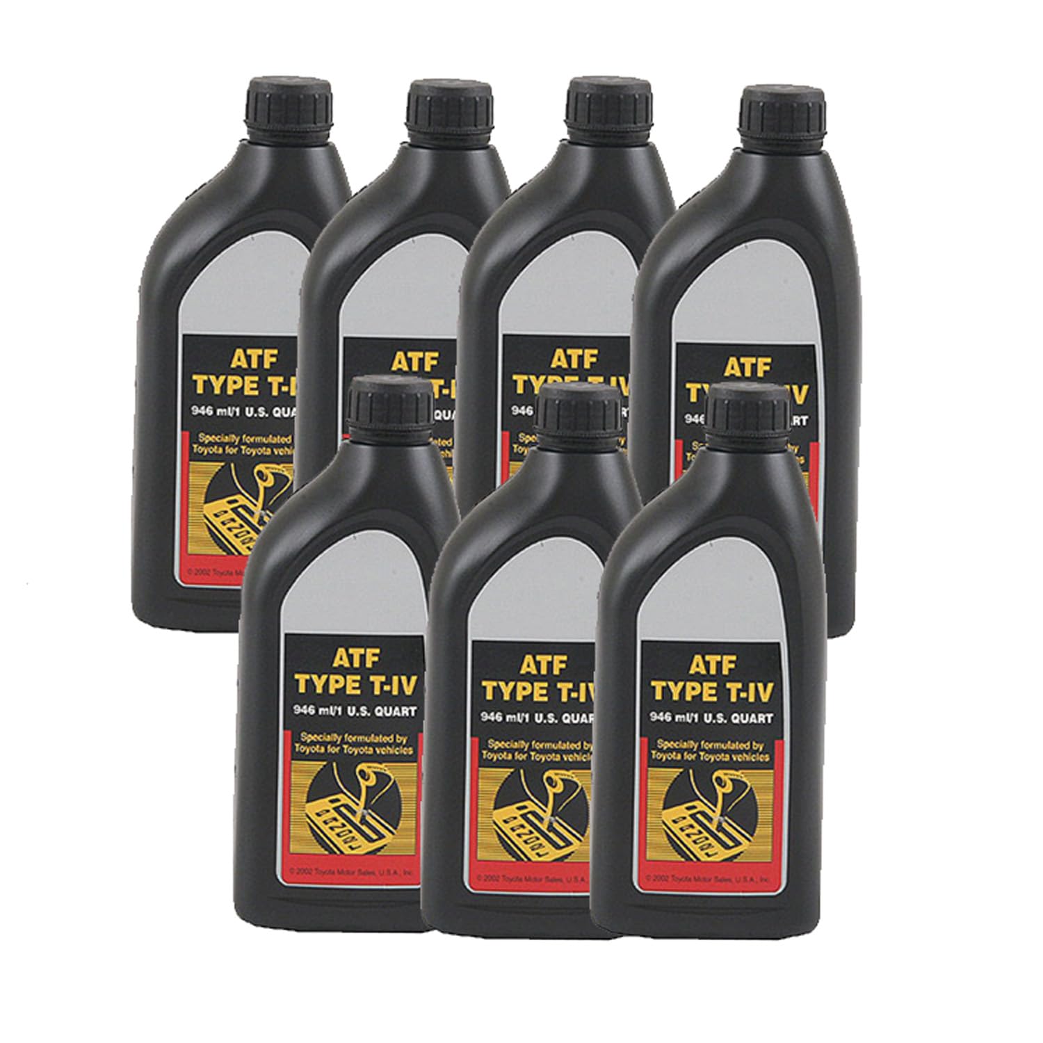 Genuine OEM Set of 7 Quarts ATF Auto Transmission Fluid T-IV For Toyota Lexus