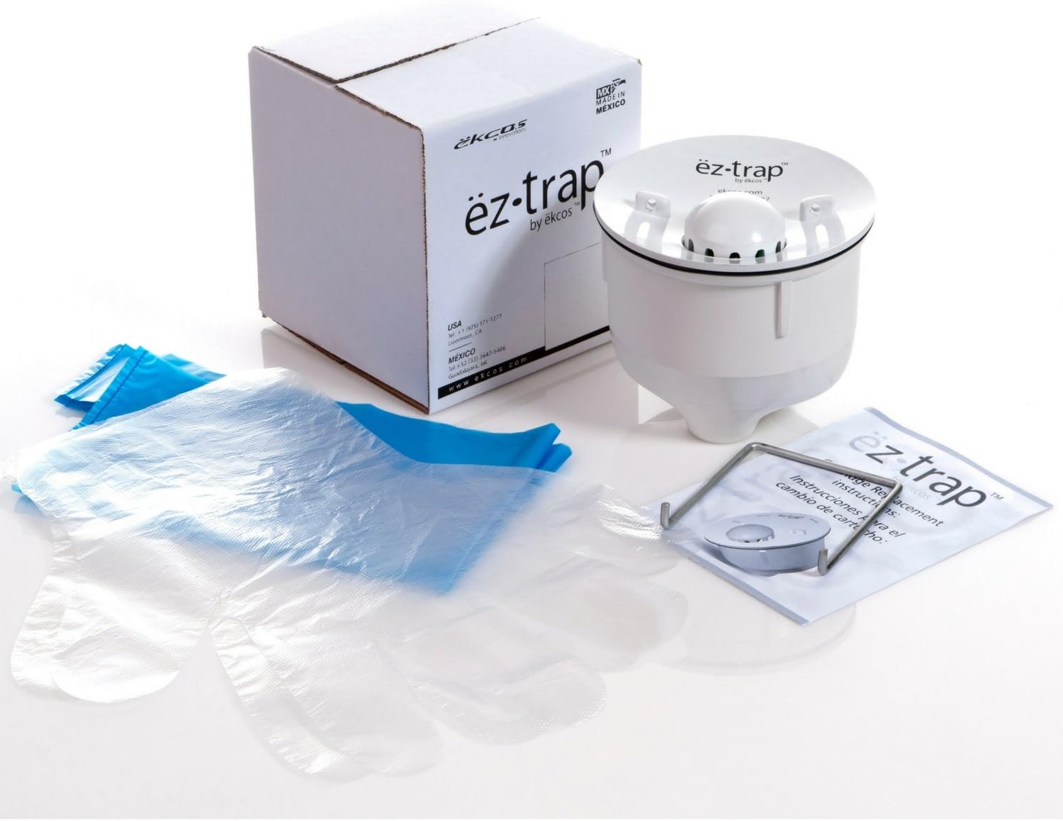 Ez Trap Waterless Urinal Cartridge Replacement, Compatible with Bobrick, Falcon, and Sloan Waterless Urinal, No Gels, Liquid Sealants or Special Cleaners Needed, Lasts Longer, Easy Install