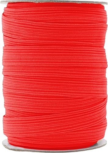 Vista 277 de Mandala Crafts - Rollo de cordón elástico plano para costura y manualidades Beige