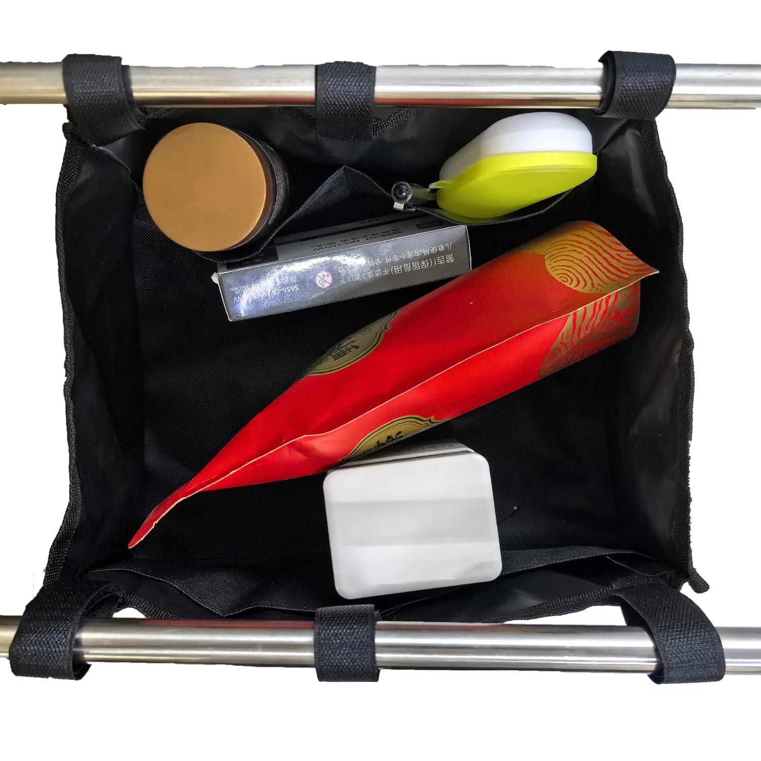 Bolsa de almacenamiento para silla de ruedas, bolsa para andador debajo del asiento para rodador, bolsa organizadora de almacenamiento para andadores para senoirs, accesorios para andadores