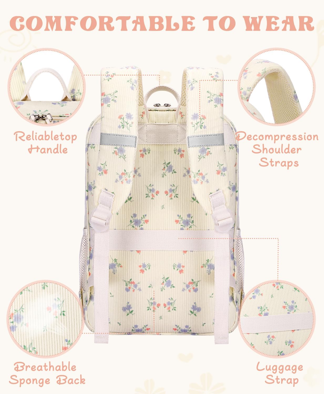 Kids Backpack School Bag for Girls Boys Preschool Kindergarten Backpacks image 4