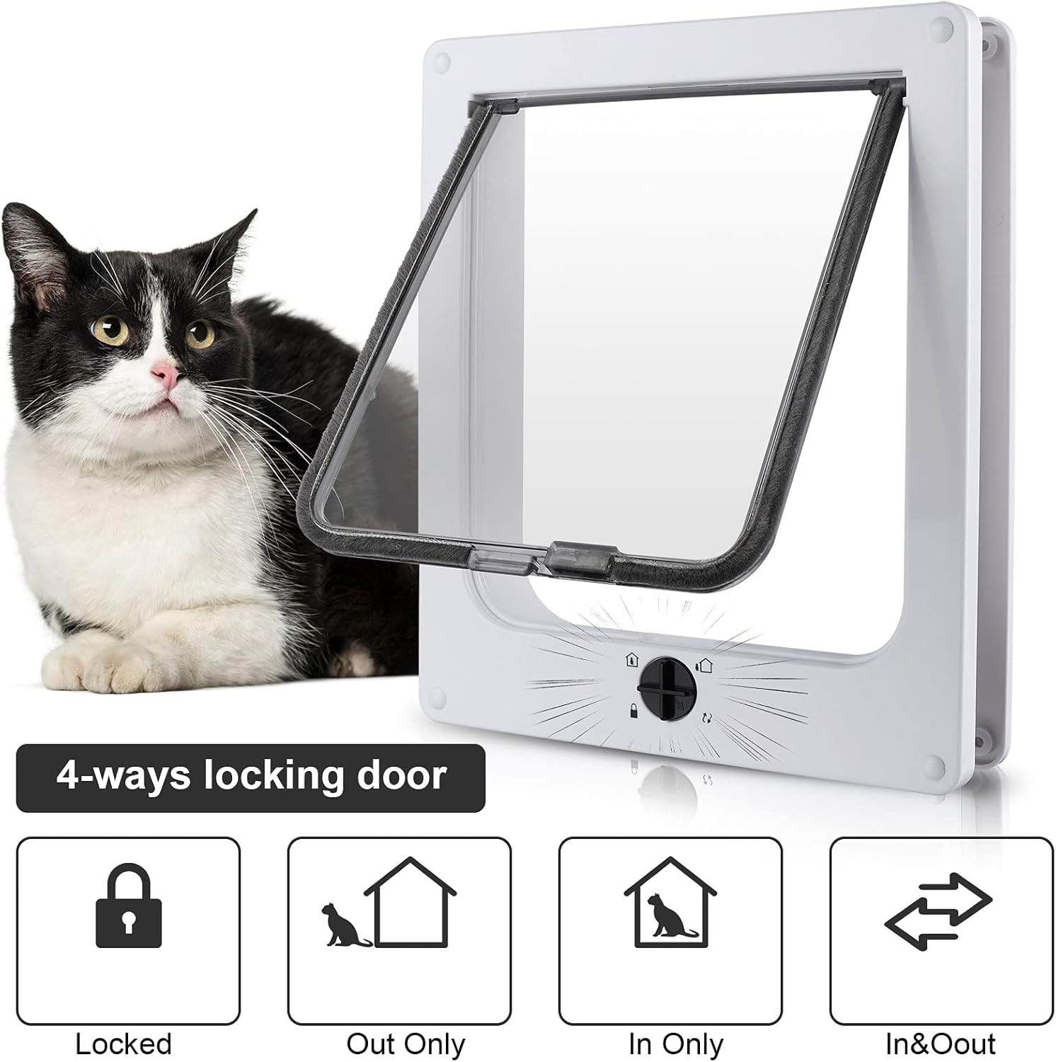 Detalji vrata za mačke