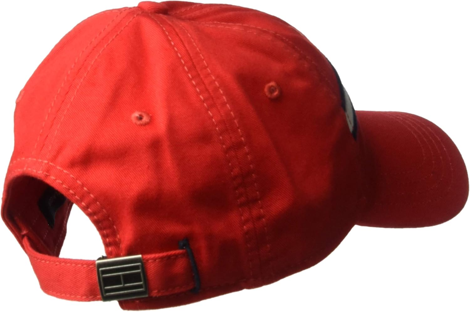 Tommy Hilfiger Mens Cotton Avery Adjustable Baseball Cap One Size Racing Red