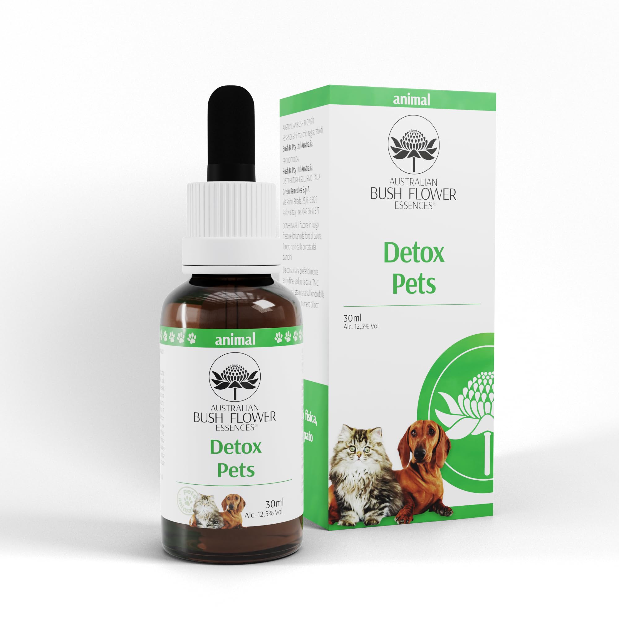 Australian Bush Flower Essences Detox Pets 30ml