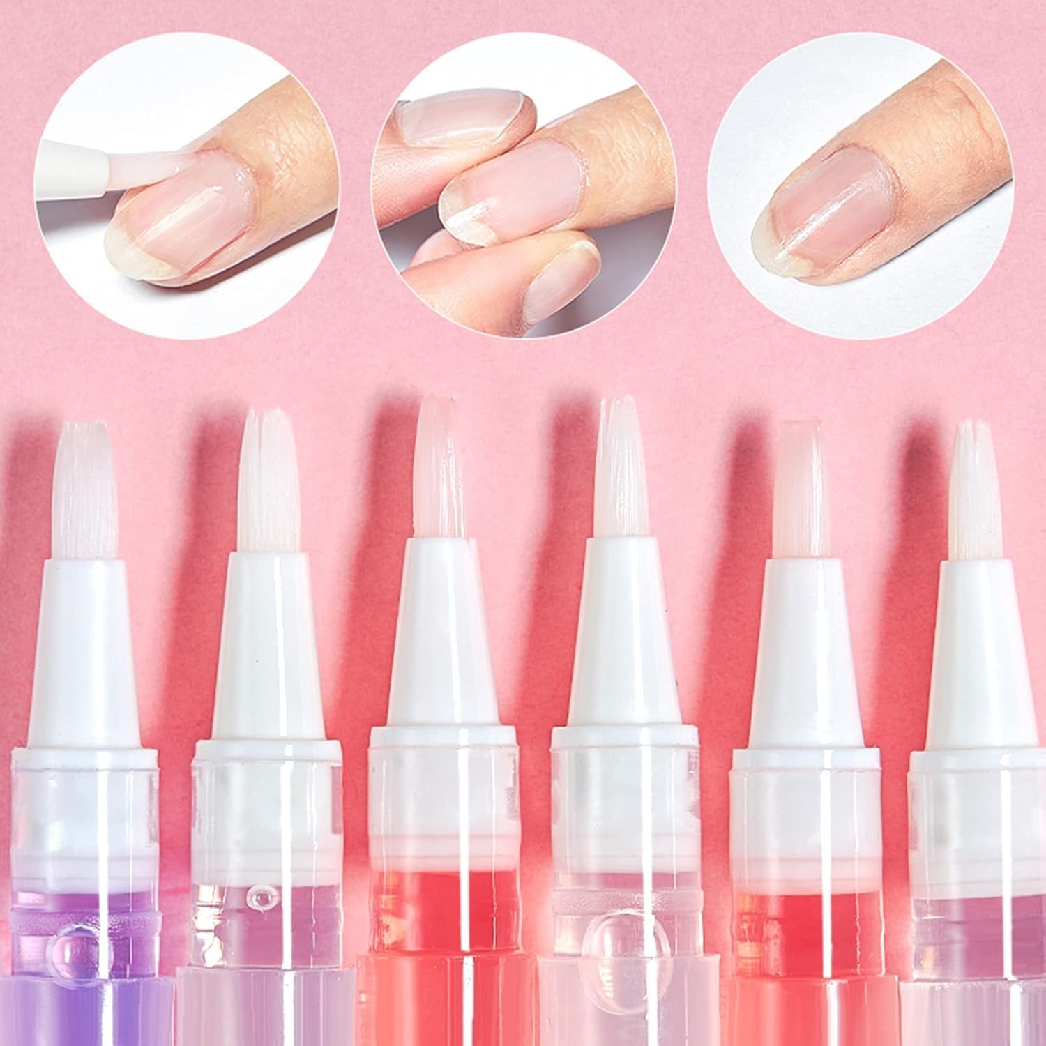 NAILWIND Nail Cuticle Oil Pen, Nail Cuticle Oils Nutrition Oil Pen Cuticle Revitalizer Oil Pen for Nails with Soft Brush Cuticle Oil Bulk Softener Moist Gel Nail Treatment Nourishment Fruity - Image 8 thumbnail