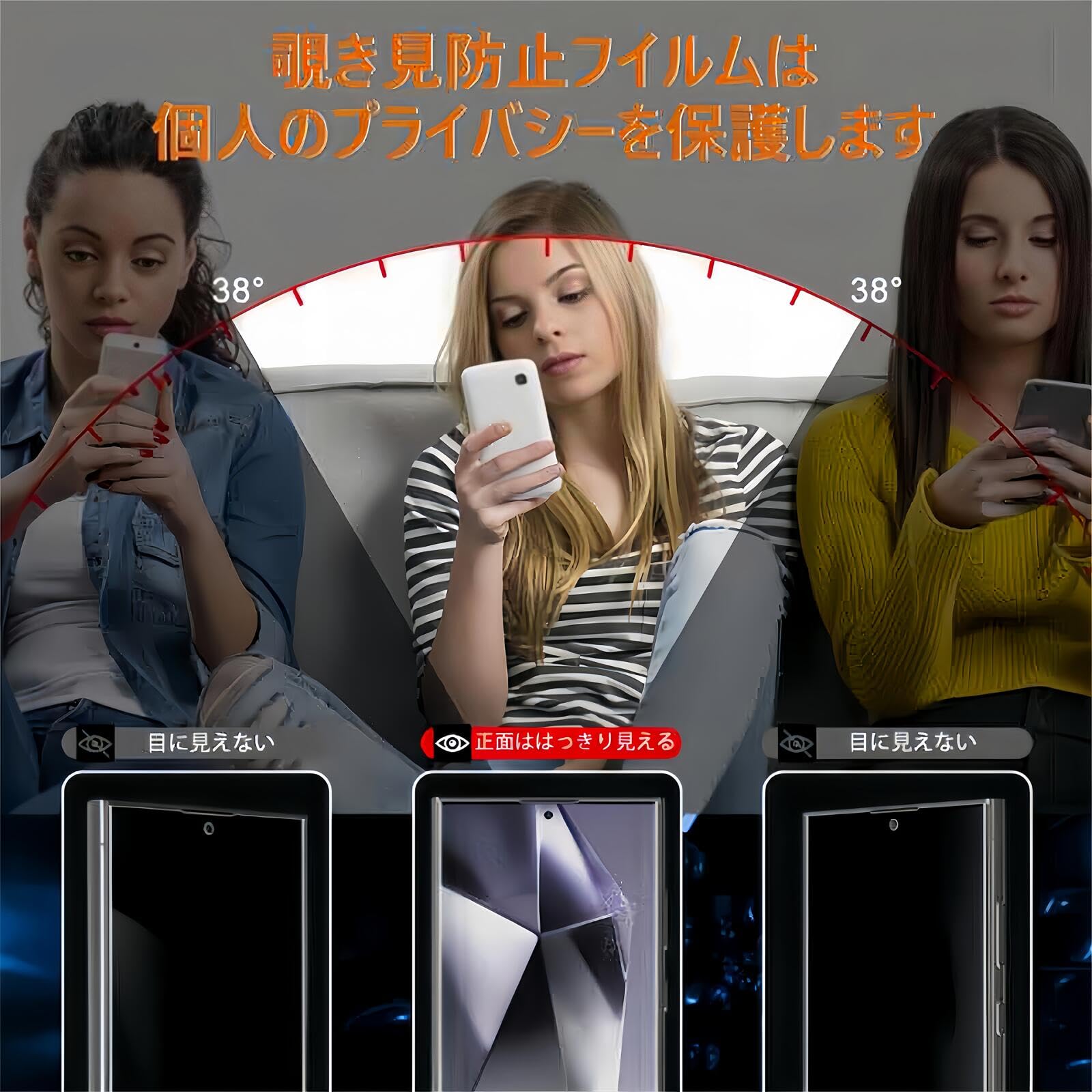 Galaxy S10 ギャラクシー 覗き見防止ガラス付 SIMロック解除済み 