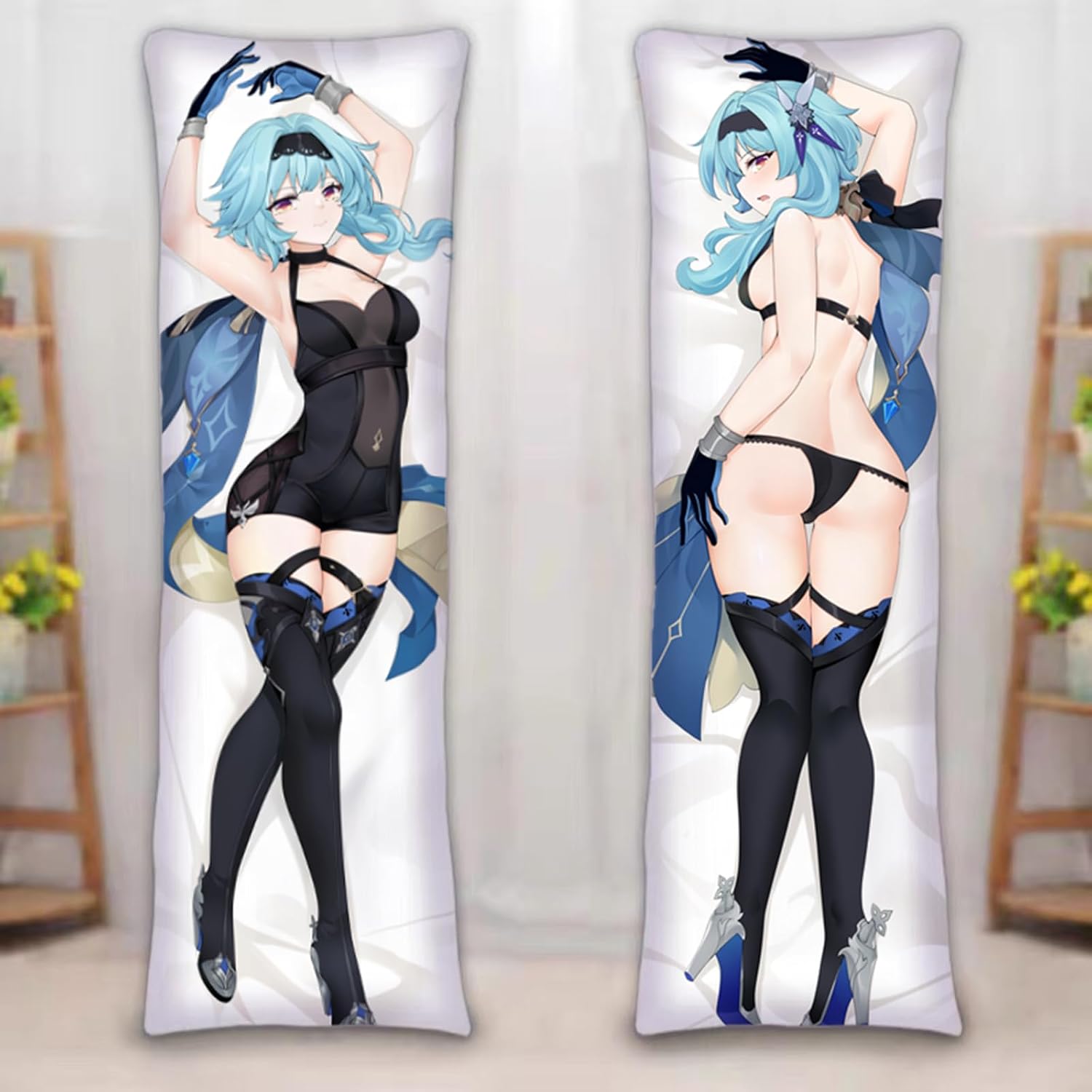 AnimeLull Anime Body Pillow Cover, 59 x 19.6 in | Soft Peach Skin Fabric, Double-Sided HD Print, Custom Design Available, Pillow Cover Only