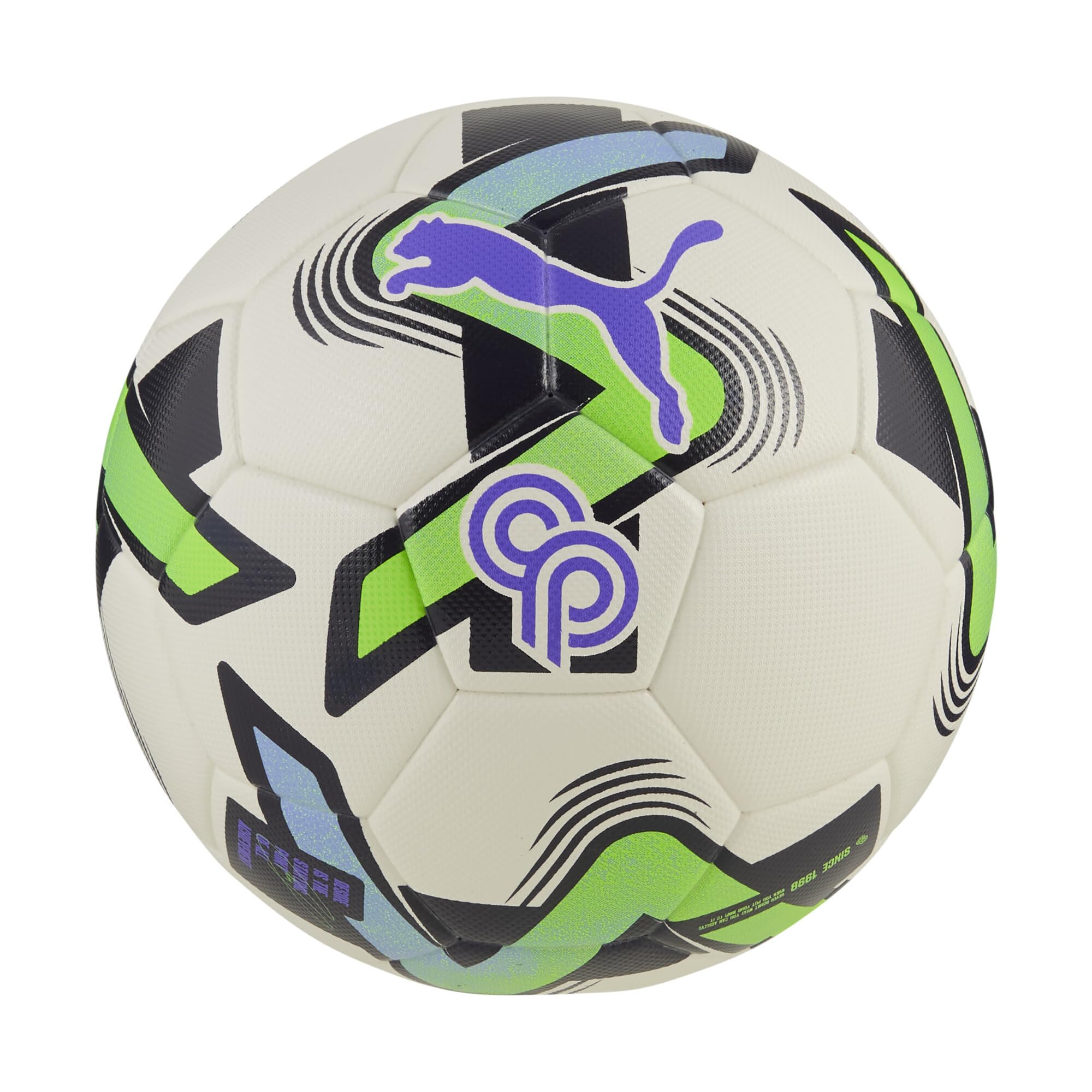 PUMA Unisex Christian Pulisic Performance Fußball, PUMA White-New Navy-Green Glare-Elektro Purple SS25, 5