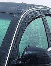 Front Wind Deflectors (1 Set) Driver and Passenger Side CLS0033946D Fits Renault Megane FLH Type RFB 5-Door 2016- Dark Material