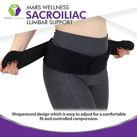 Faja Sacroilíaca SI Loc Mars Wellness para Cintura Cadera miniatura 4
