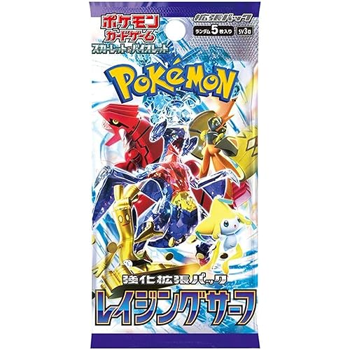 Pokémon (1 Pack) Japanese Pokemon Card Game Raging Surf SV3a Booster Pack (5 Cards Per Pack)
