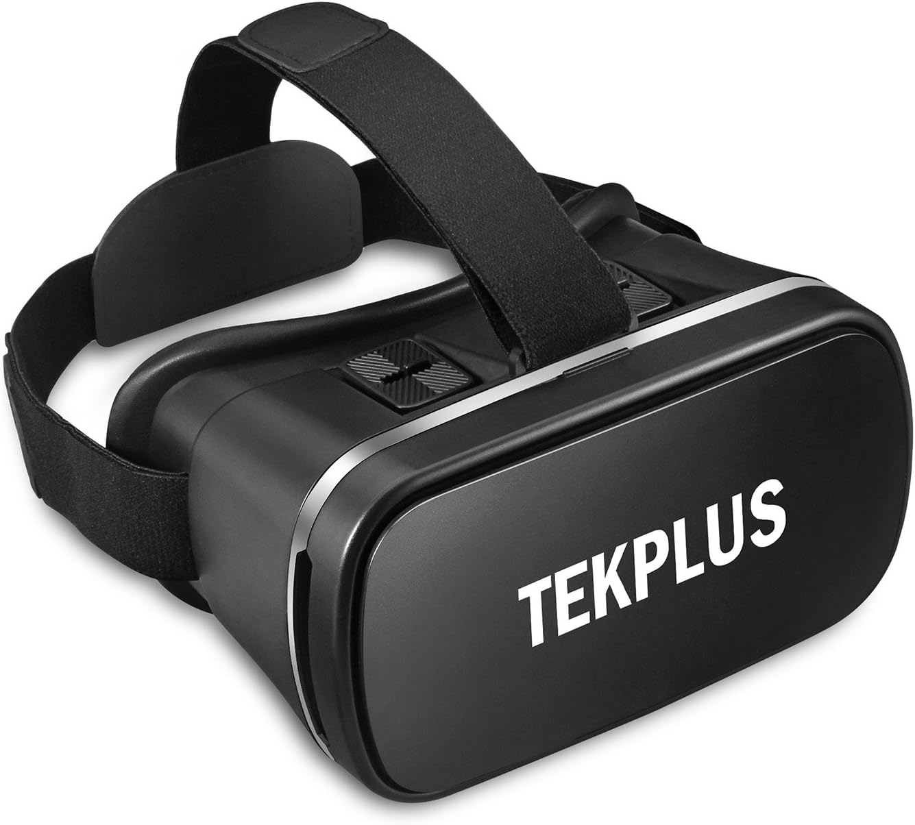 VR Headset,TEKPLUS Virtual Reality Headset 3D VR Goggles Glasses,Compatible with 4.0 inch - 6.0 inch IOS Android Smartphones for 3D Movies Video and Games