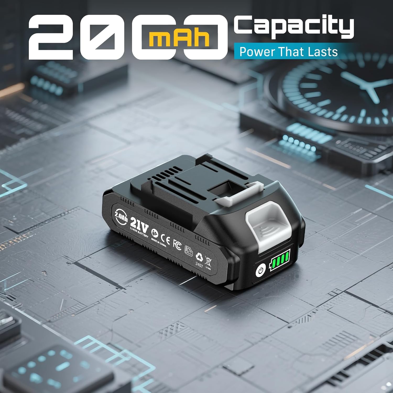 Seesii Battery Built-in Safety System