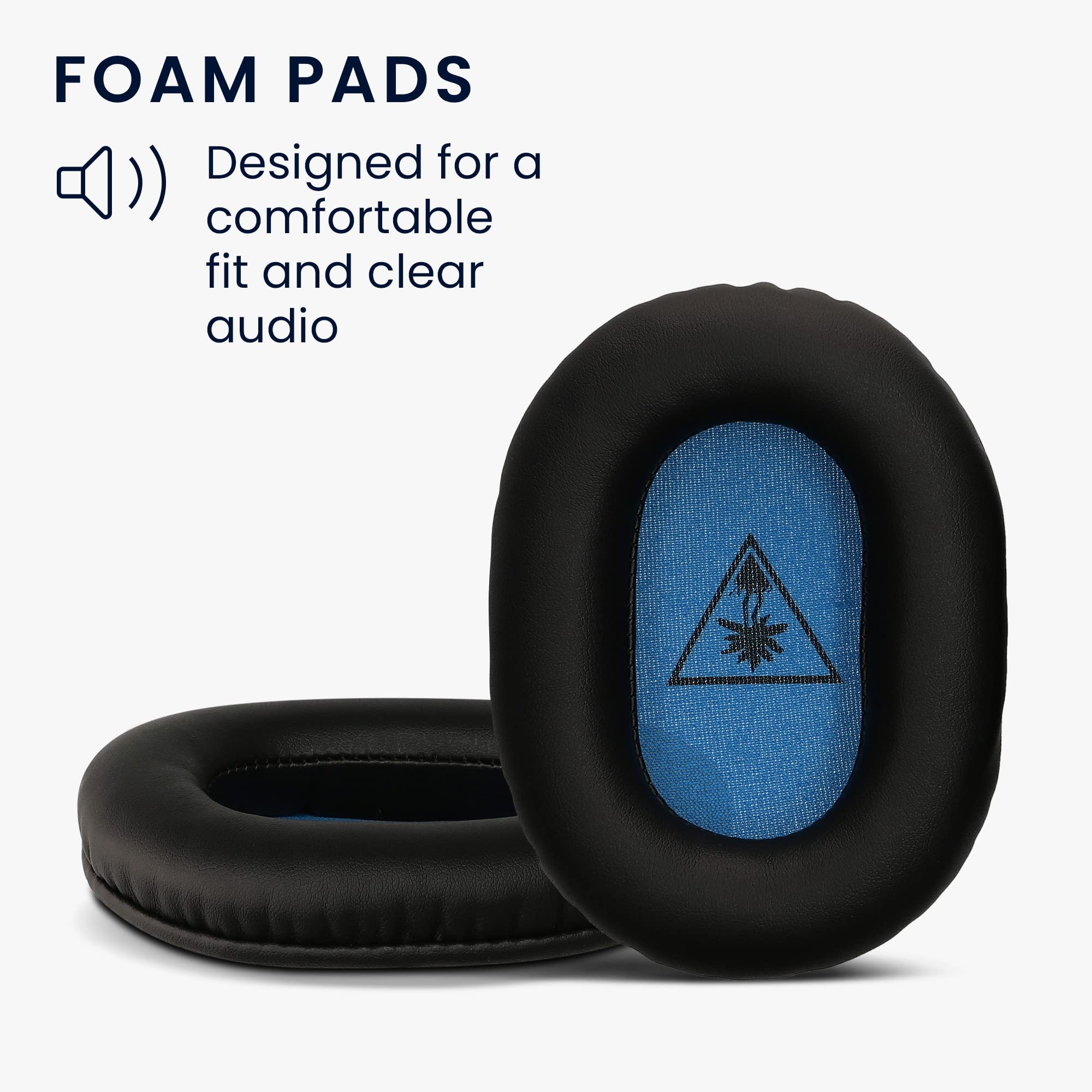 Cuscinetti Sostitutivi Per Cuffie Turtle Beach - Compatibili Con Recon 70, 50, 60P, Stealth 500/600/700, Morbidi E In Similpelle, Facili Da Installare - Foto 4