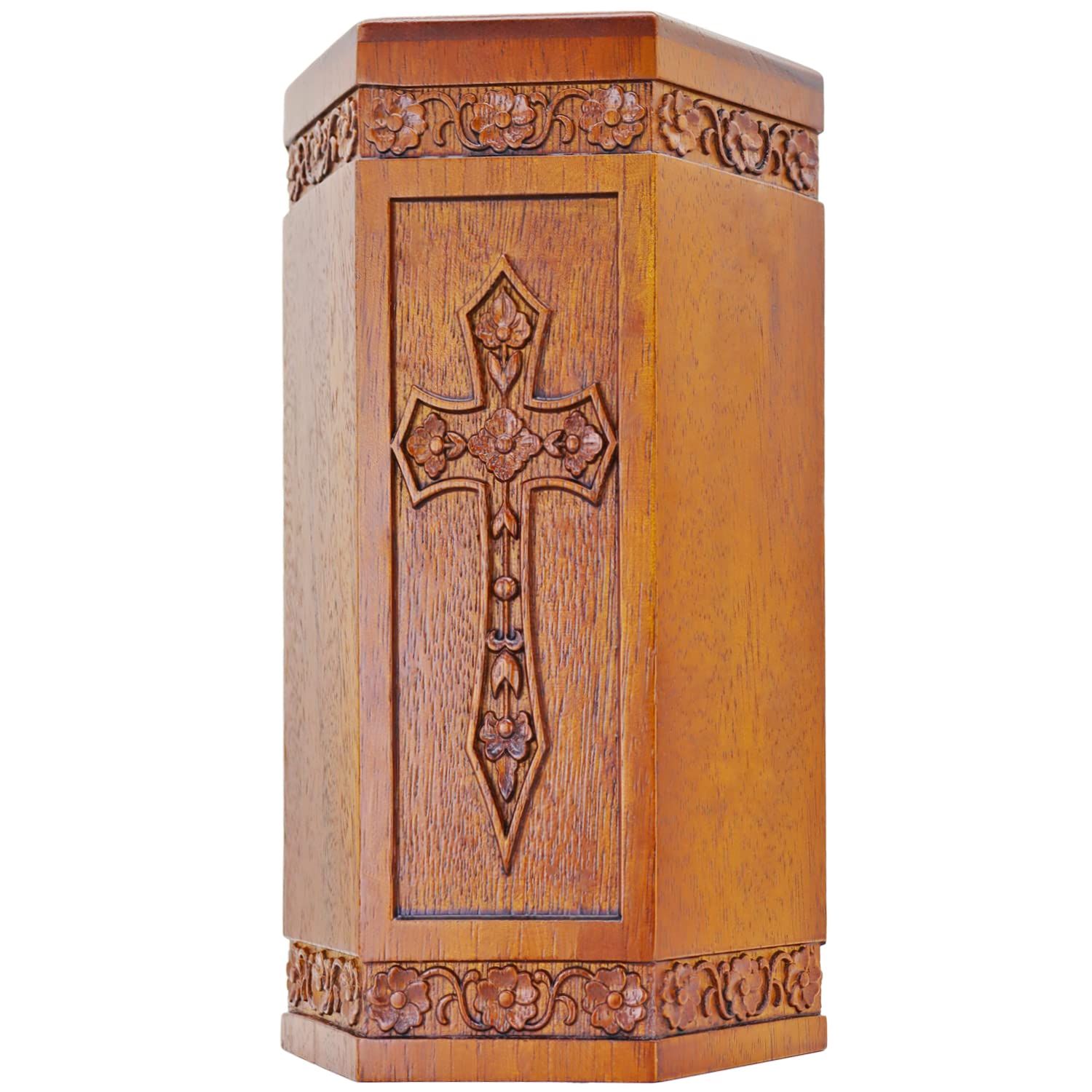 Buy Urns for Wooden, Cremation Urn for Human Ashes Adult Hand