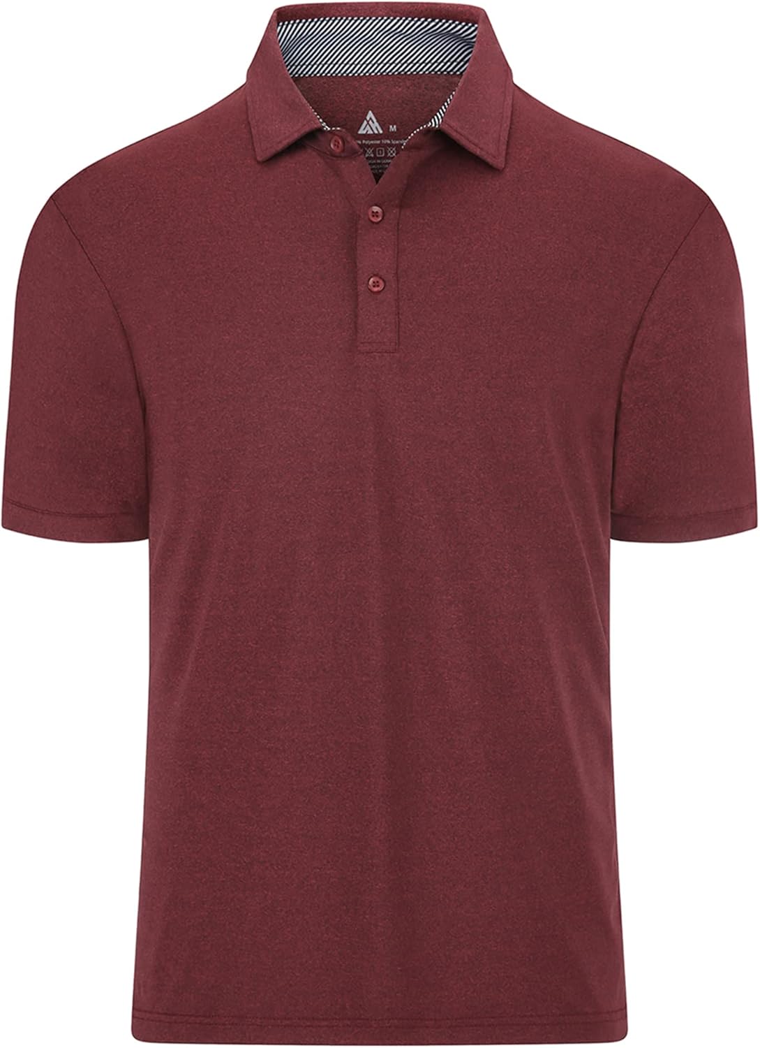 V VALANCH Mens Golf Polo Shirts Performance Moisture Wicking Short Sleeve Summer Shirts