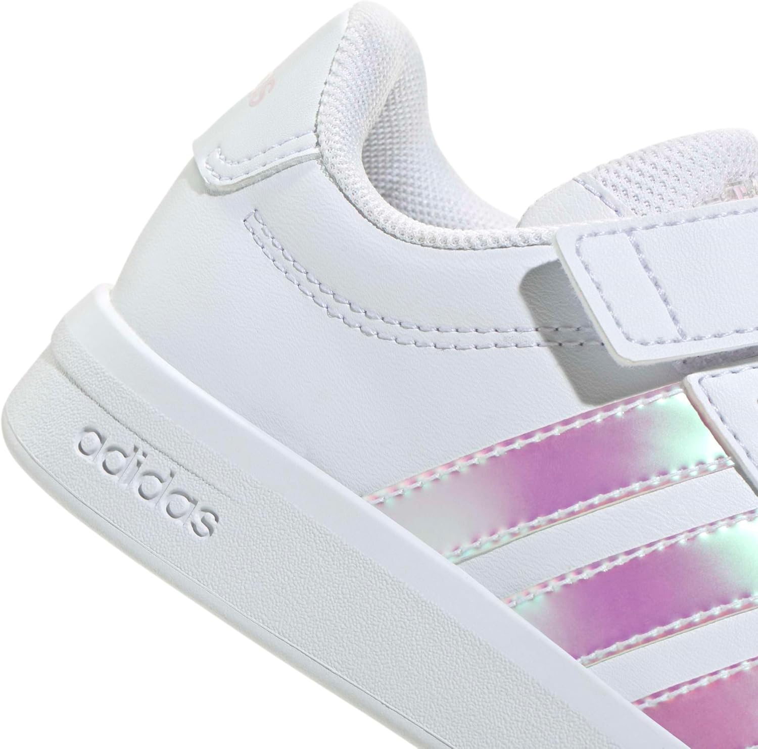 adidas Baby-Boys Grand Court 3.0 Elastic Lace & Strap - Image 7