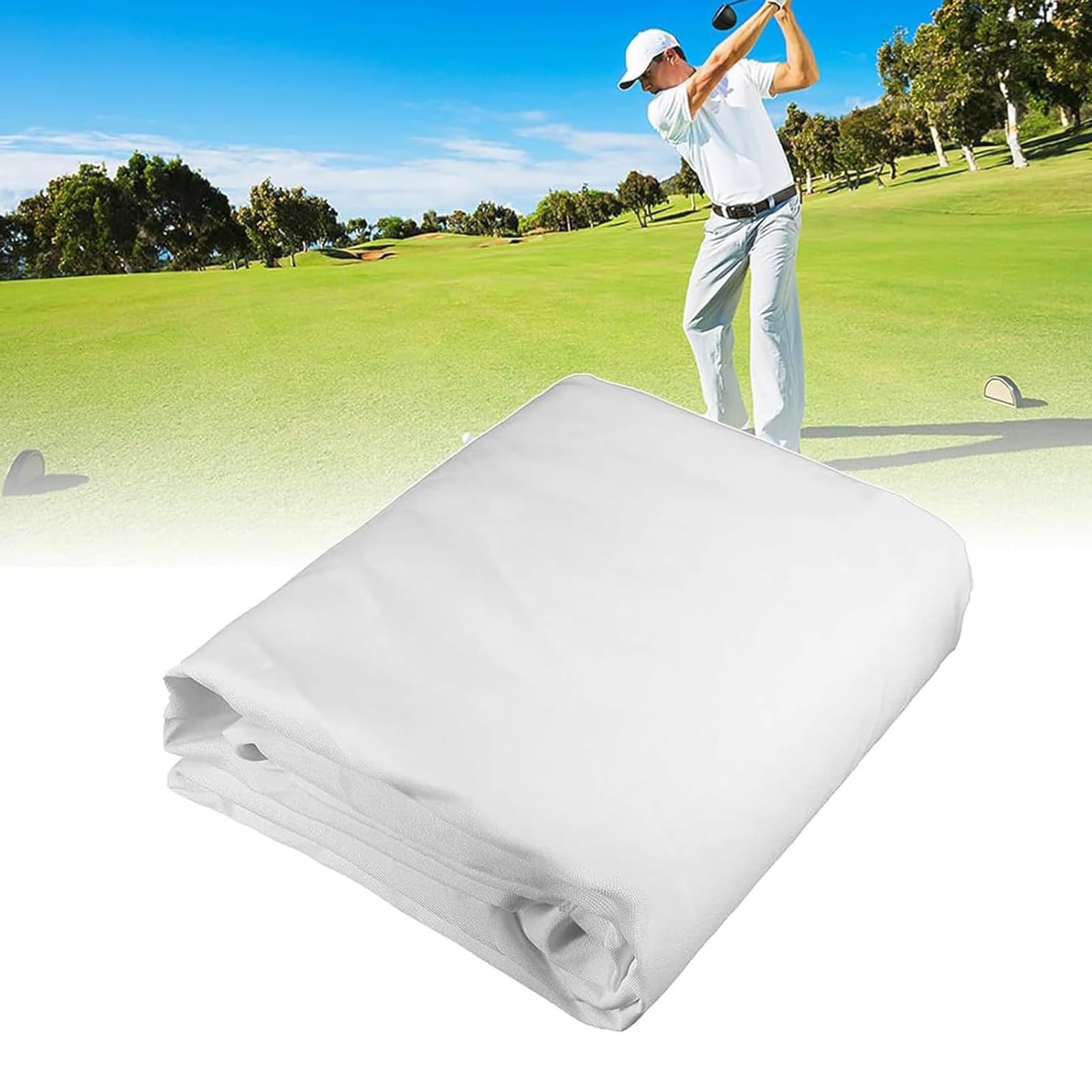 Simulateur de golf pour la maison avec écran d'impact de 0,4 mm résistant aux chocs