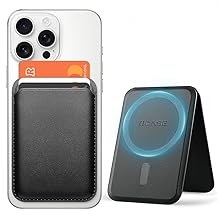 OCASE Magnetic Card Holder, Black, Minimalist