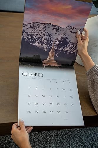 Miniatura 4 de HavenLight Calendario artístico de pared 2024  "Son of Man" por Liz Lemon Swindler, 12 x 12 pulgadas impreso en papel de archivo de alta calidad,