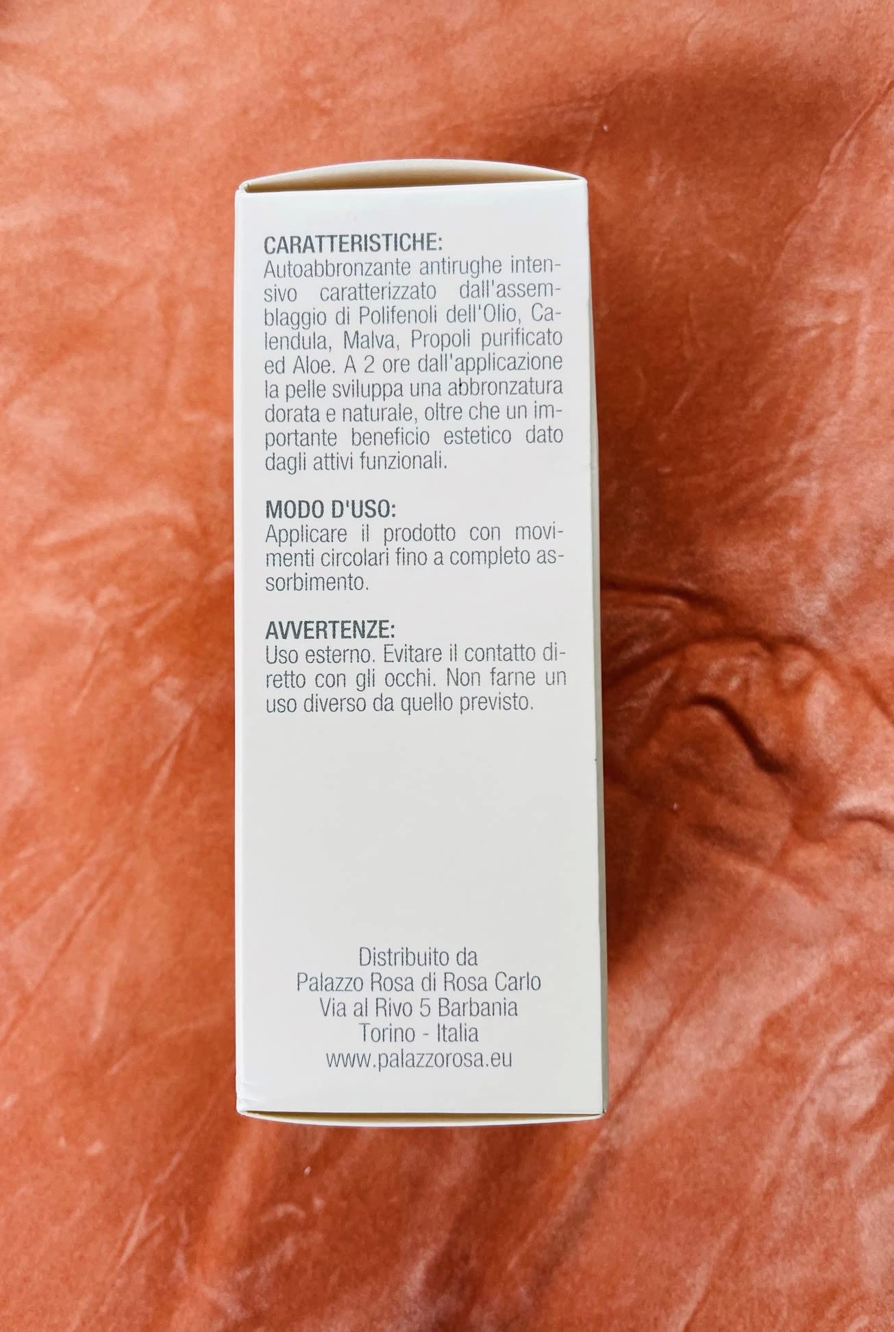 Palazzo Rosa - Piękno dla Twojego naturalnego ciała i wyprodukowane we Włoszech - najlepsze samoopalacze dla Twojej skóry na bazie aloesu - SERUM SAMOBRONZCZAJĄCE 100 ml