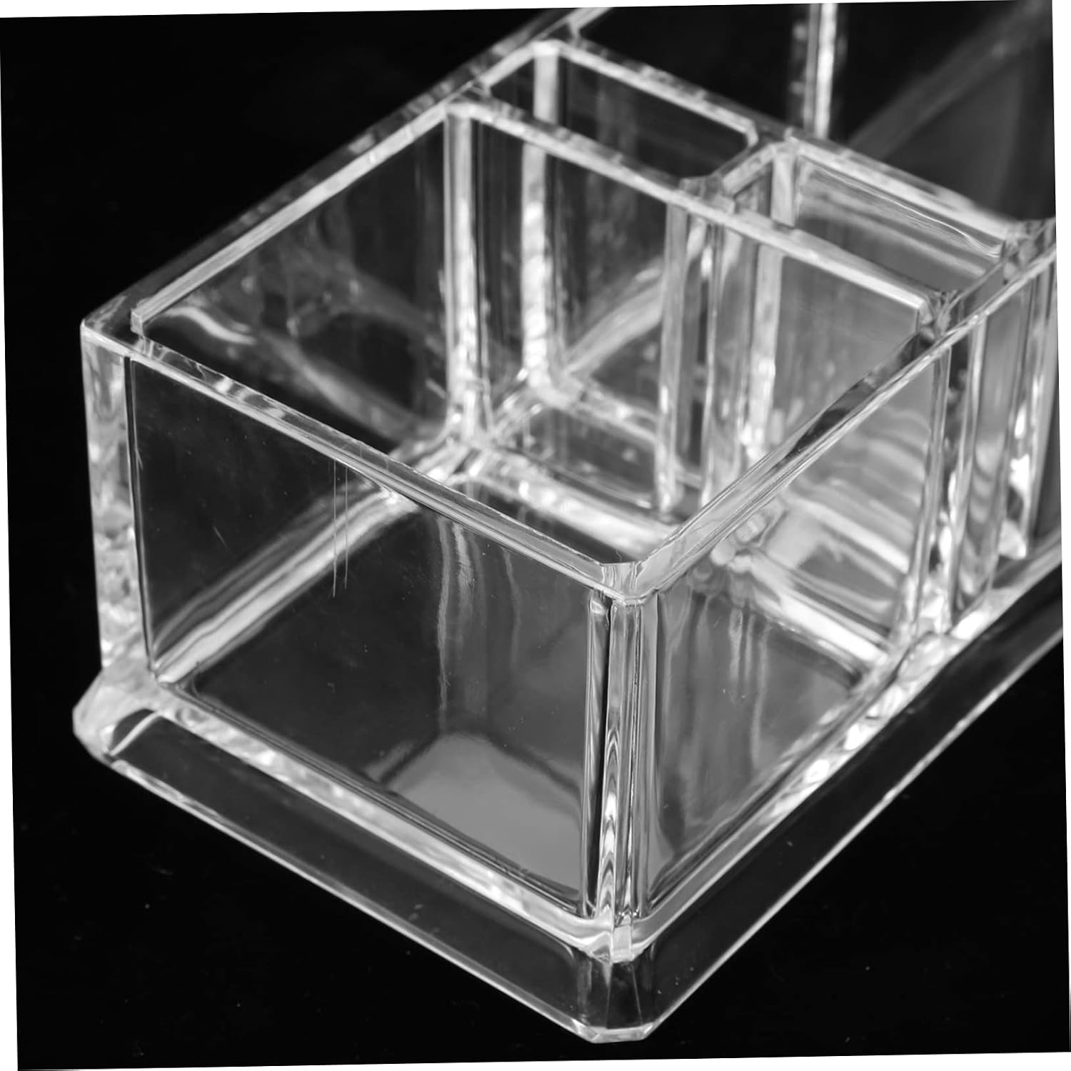 Multi Functional Acrylic Sugar Packet Holder Tea and Coffee Organizer for Countertop Compact Storage for Kitchen and Office