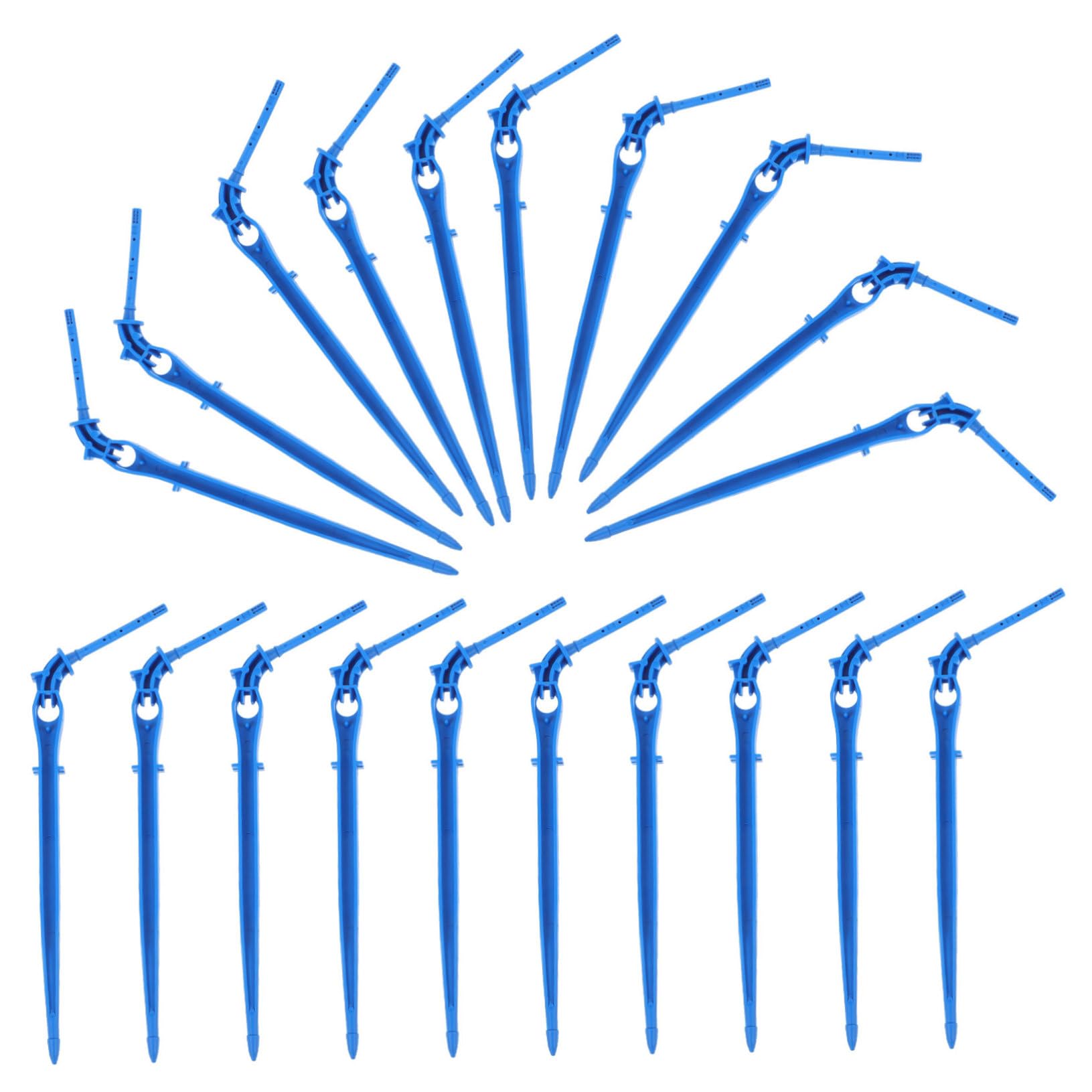 ibasenice Irrigation Drippers for Drip Irrigation 100pcs Drip Emitter Water Dripper Pe Material for Durability