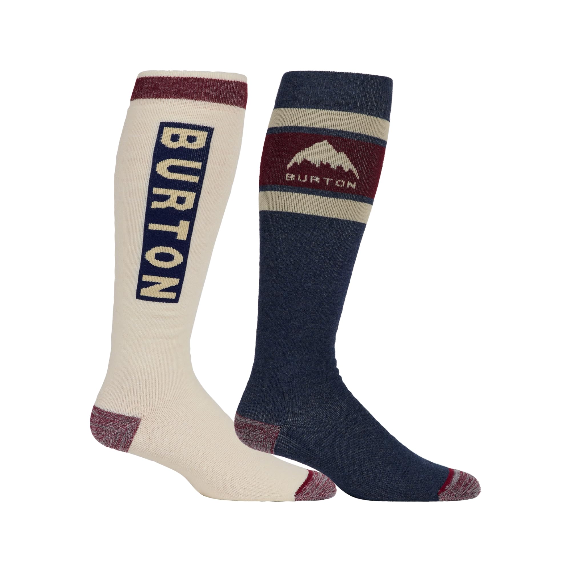 Burton Men's Weekend Midweight Socks (2 Pack), Blue, Large