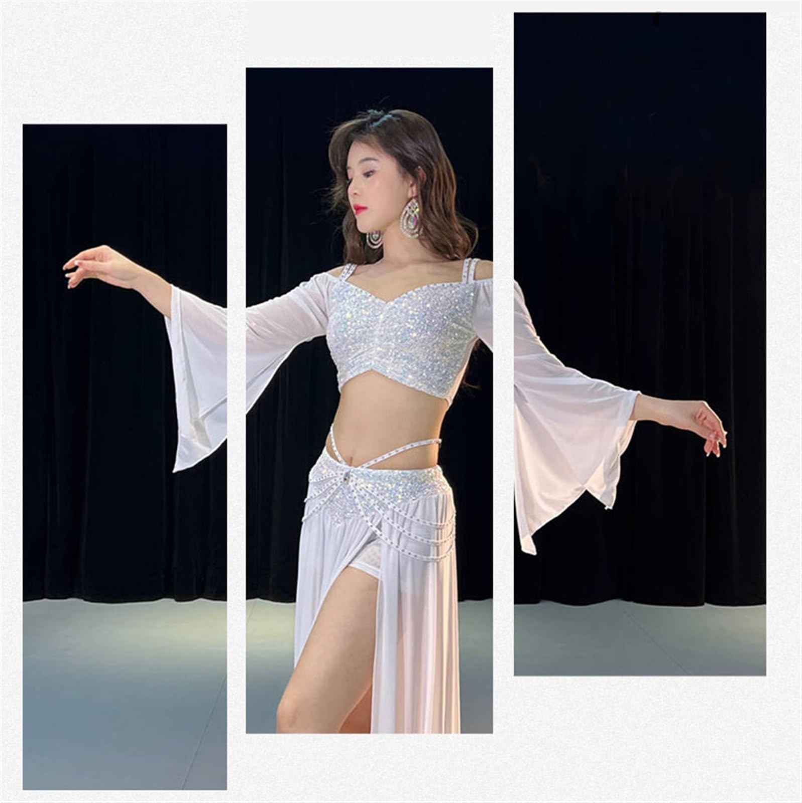 Amazon.co.jp: 女性用ベリーダンス ハロウィン コスチューム セット