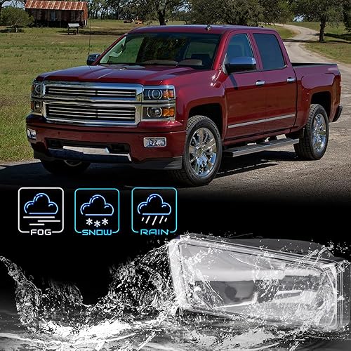 Vista 181 de GRAND ORANGE Luz antiniebla compatible con Chevy Cruze 2016 2017 2018 (no apto para modelos manuales Lt o manuales diesel) proyector de conducción