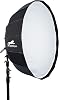 Cheetah Stand QSB-34 (Low Profile Bowens) w/Egg Crate Grid and Quick Release Umbrella Style Softbox - Compatible with Bowens, Godox, Profoto, Alienbees, Glow, Elinchrom, Flashpoint Strobes