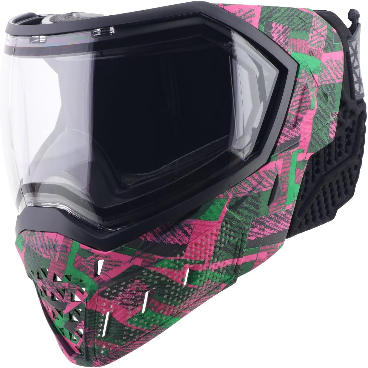 Empire Paintball EVS Full Face Mask SE Geo Grunge / Ninja and Clear Thermal Lens Set