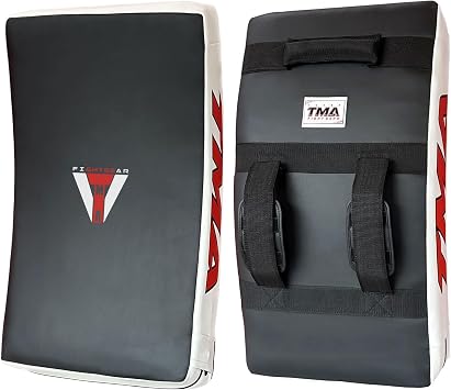 TMA MMA Kick Strike Shield Curved Training Thai Pad Target Focus Boxing Punching Mitts This is Sold AS Single Item, MMA Kick Shield, Muay Thai Kick Shield, Martial Arts Kicking Shields