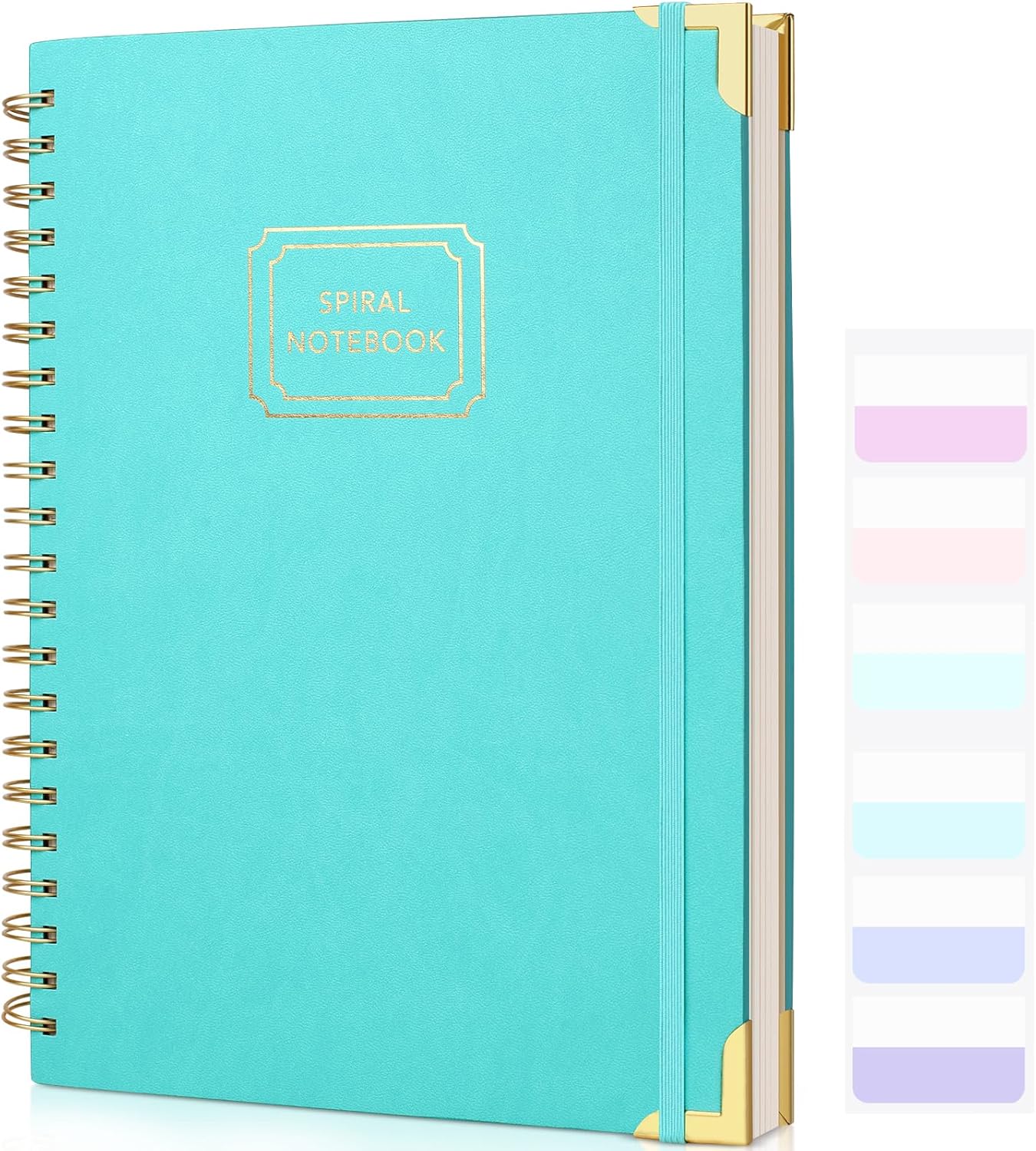 Hardcover Spiral Notebook, A4 size Lined Journaling 8.5