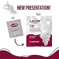 Vista 6 de Lalvin 71B Levadura de vino (paquete de 5) - Hacer Mead de Sidra de Vino Kombucha en casa - 0.18 oz Sachets - Saccharomyces cerevisiae - Vendido por