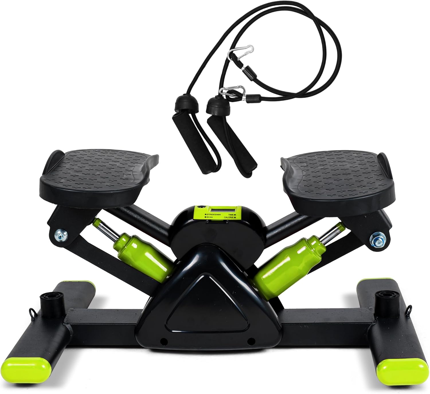 Leikefitness Mini Stair Stepper with resistance bands