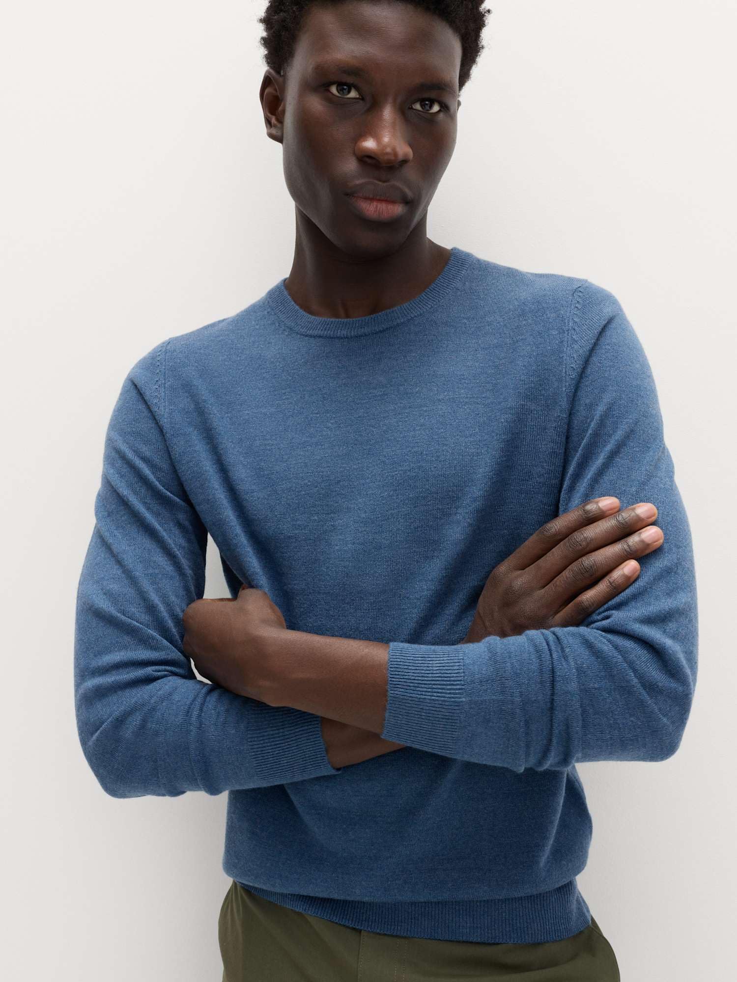Marks & Spencer Uomo Pullover Cashmilon™ a Girocollo – vestibilità Regolare