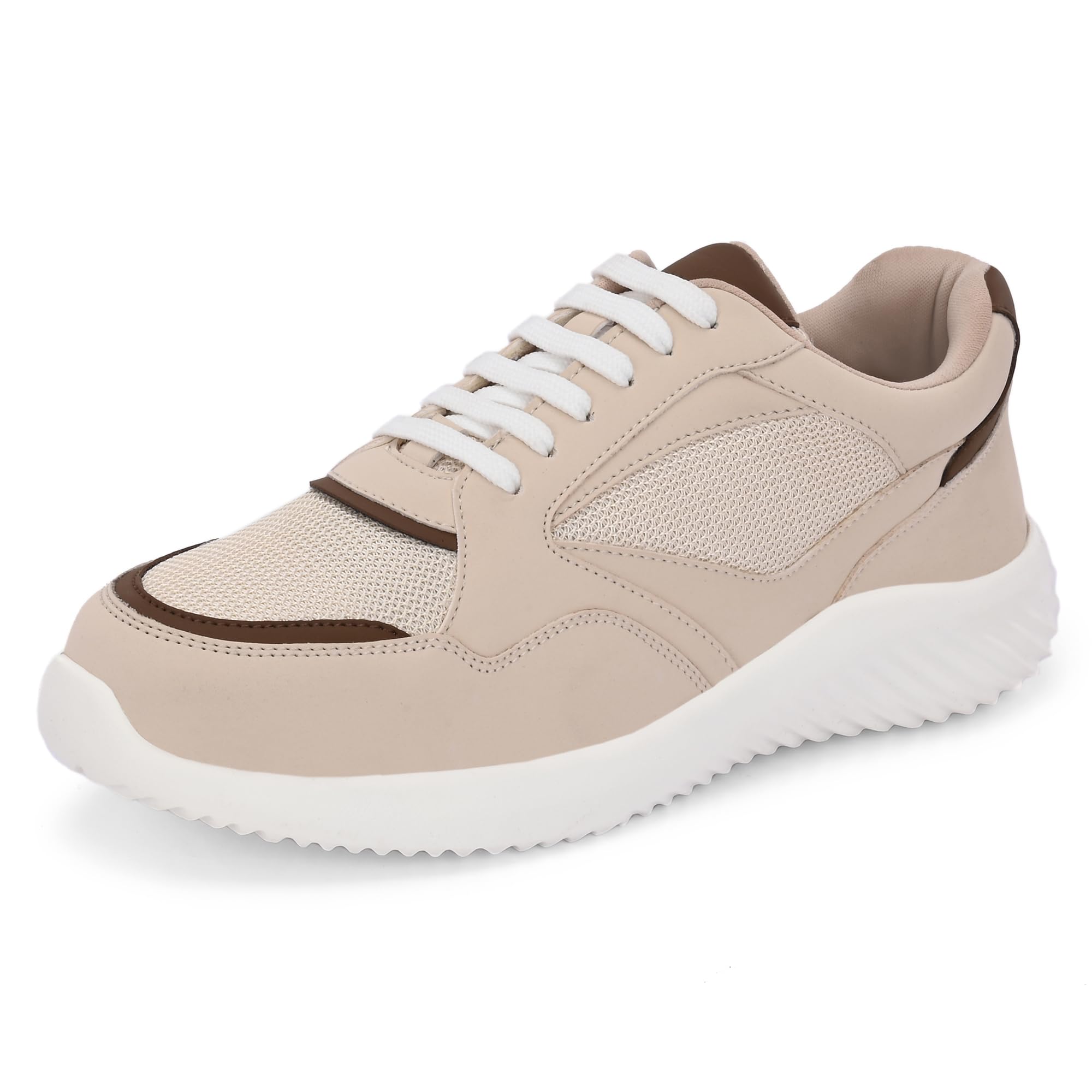 centrino Womens 7620 Casual Shoes | Colorblock Sneakers with Ultra Soft Cushion Lace-Up Shoes All-Day Comfort | Trendy & Lightweight Design | Low Top Flat Sole-picture-11