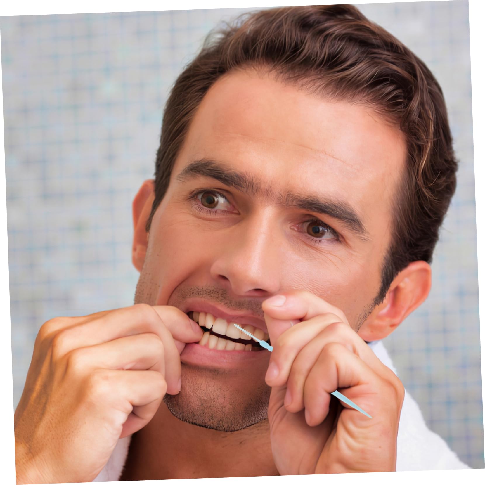 Alfileres Palillos de Dientes Portátiles, Doble Punta Cepillo, PP Desechables para Limpieza de Dientes, 1060 Piezas