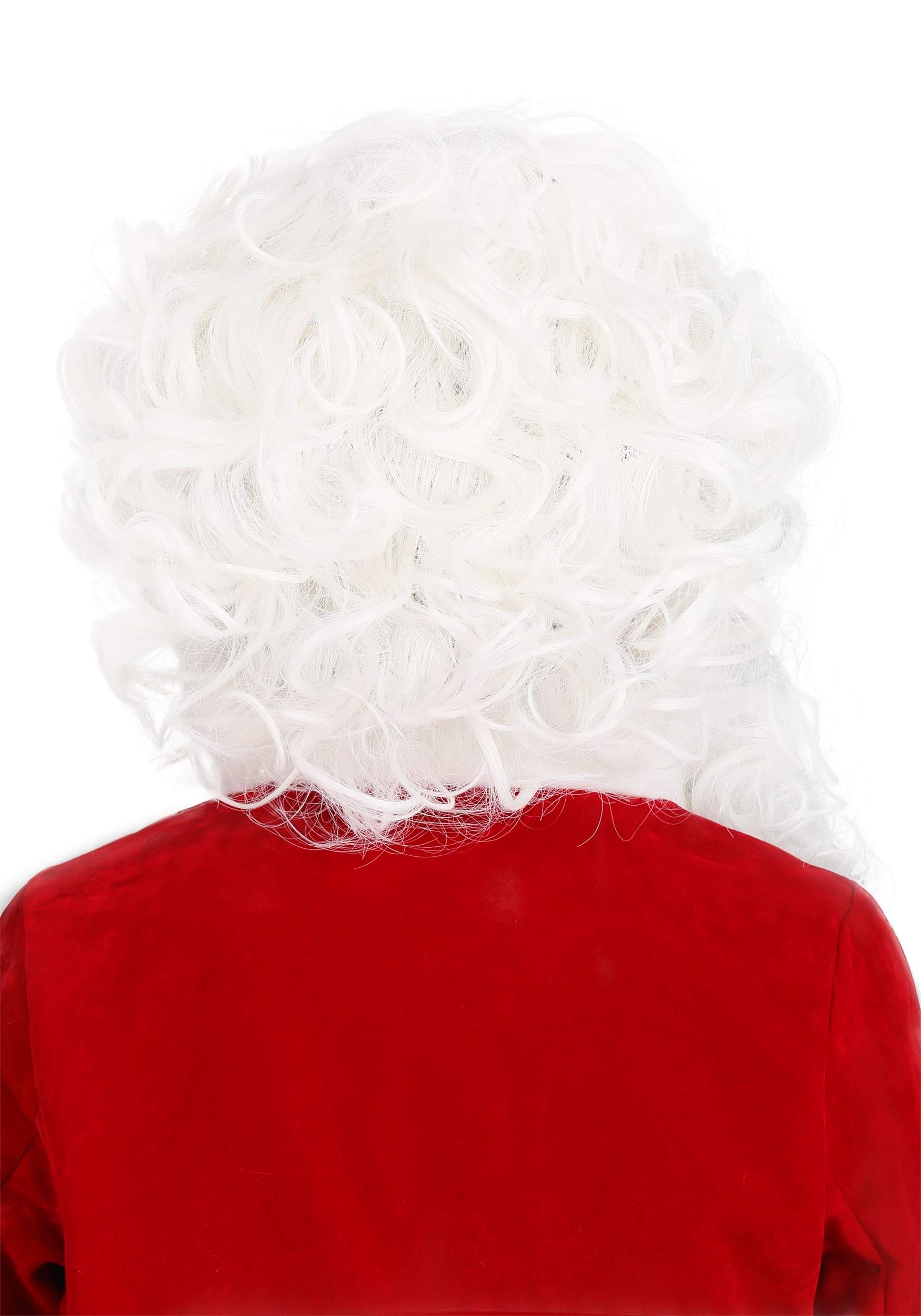 Set De 2 Piezas – Peluca Y Barba De Santa Blanca Ajustable, Disfraz Navideño Para Niños Y Adultos, Ideal Para Fiestas Y Celebraciones