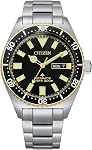 Citizen Hommes Promaster Dive Automatique 3 Montre à main avec cadran gradué ISO Certifié, Promaster Dive Automatic