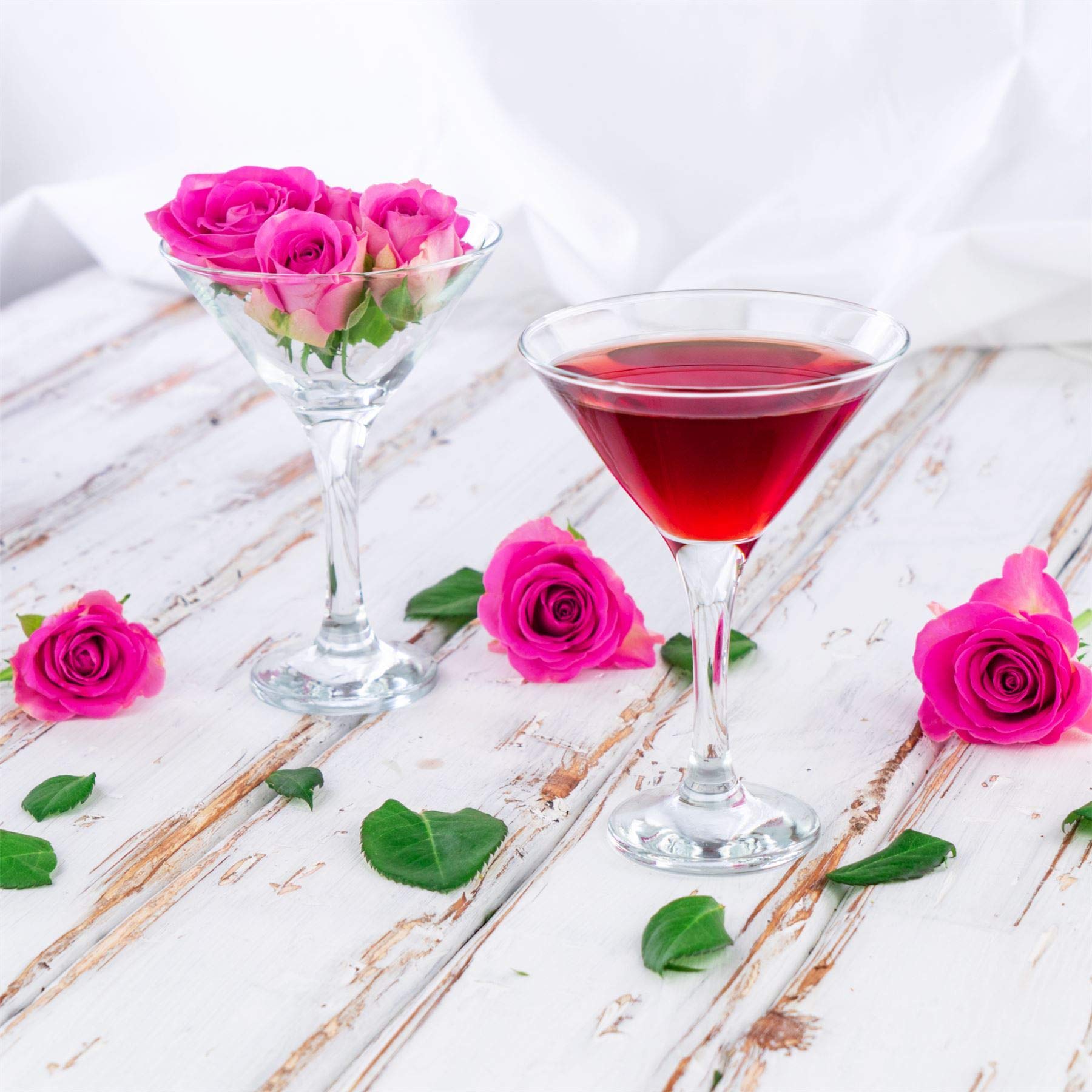 Rink Drink Verres à Martini - 175 ml - Paquet de 24 - Verres à Champagne à Pied Espresso Martini pour Cocktails, Gin, Vin pour Célébrations, Restaurant, Fêtes