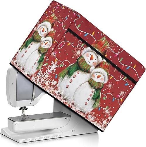 Miniatura 74 de Mumeson Cubierta antipolvo para máquina de coser de gatos negros con flores, para la mayoría de máquinas de coser estándar, plegable, duradera