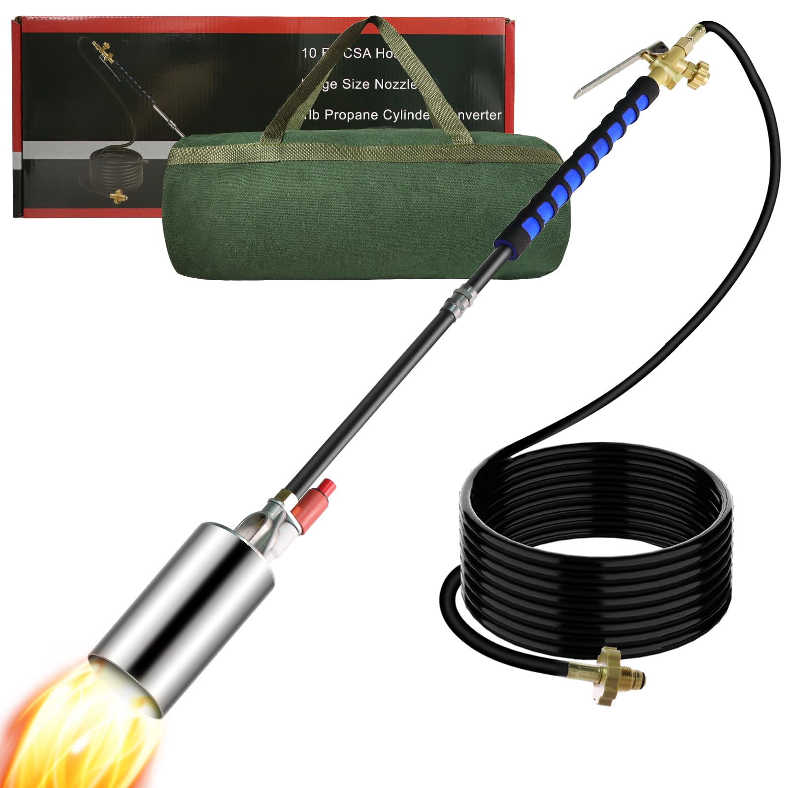 新品未使用　23-24 moss burner 149 Amazon.com : Propane Torch Weed Burner,Weed Torch for Outside with