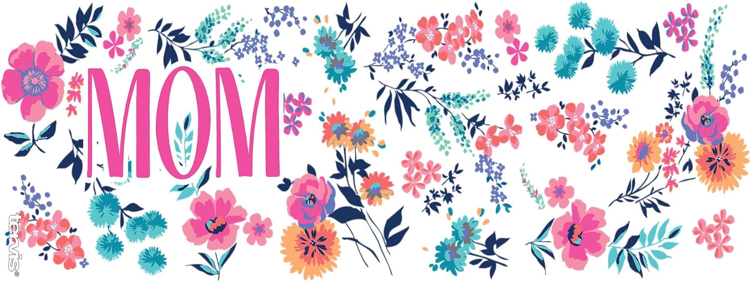 Tervis Made in USA Double Walled Dainty Floral Mother's Day Insulated Tumbler Cup Keeps Drinks Cold & Hot, 16oz Mug, Mom - Image 2