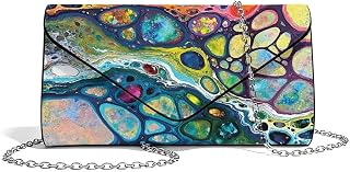Women Clutch Bag Printed Purse Shoulder Bag Lutch Wallet Purses for Women Formal